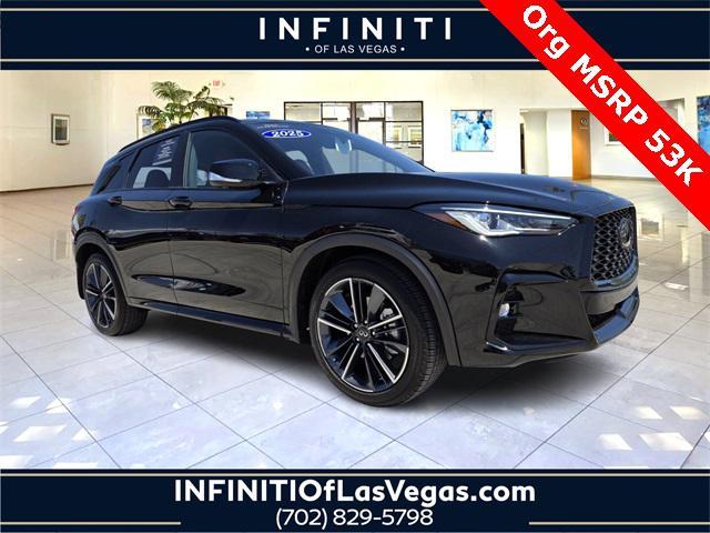 used 2025 INFINITI QX50 car, priced at $43,000