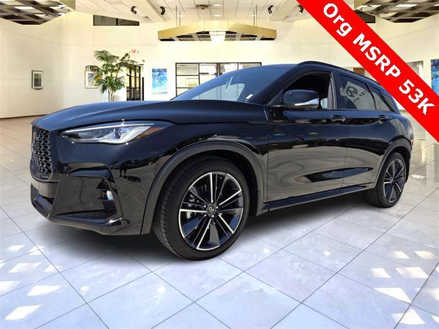 used 2025 INFINITI QX50 car, priced at $43,000