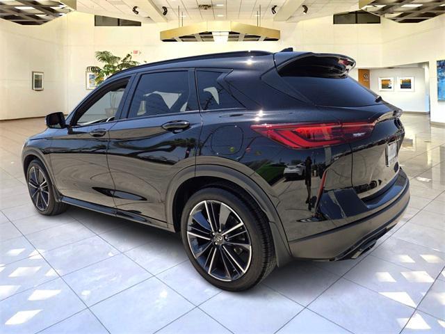 used 2025 INFINITI QX50 car, priced at $43,500