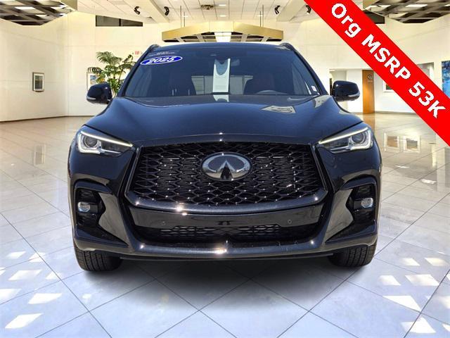 used 2025 INFINITI QX50 car, priced at $43,000