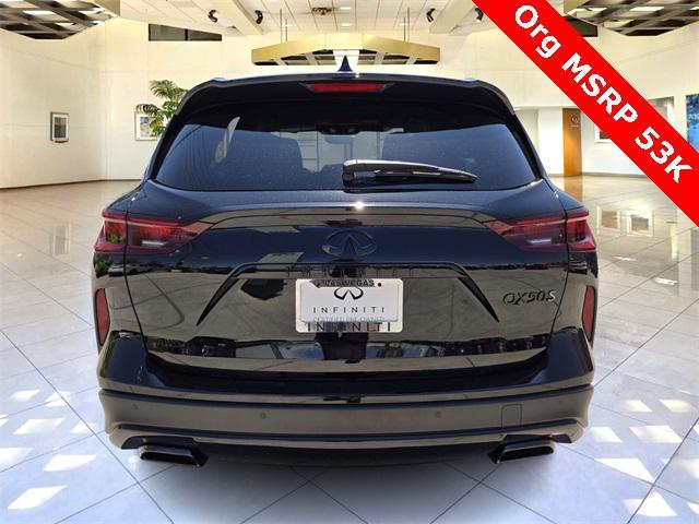 used 2025 INFINITI QX50 car, priced at $43,000