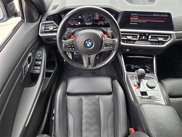 used 2022 BMW M3 car, priced at $77,000