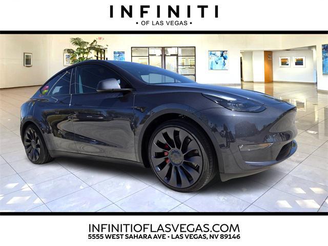 used 2024 Tesla Model Y car, priced at $41,500