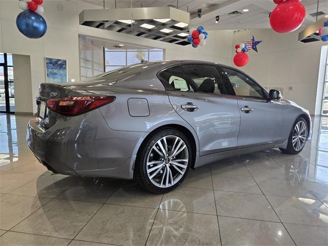 new 2024 INFINITI Q50 car, priced at $51,965