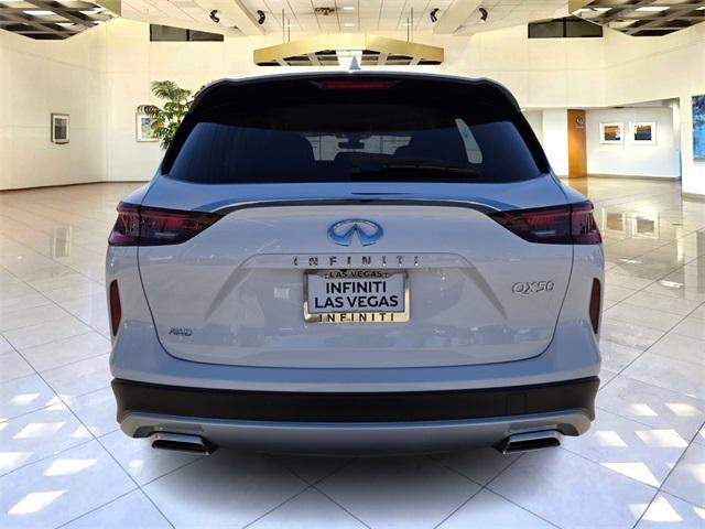 new 2025 INFINITI QX50 car, priced at $42,927