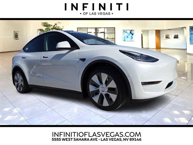 used 2021 Tesla Model Y car, priced at $27,000