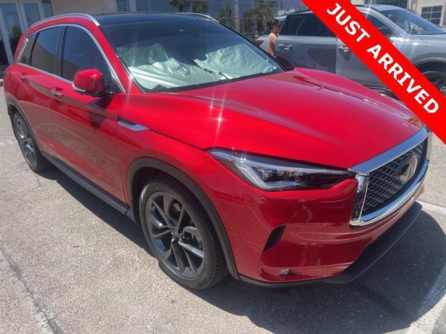 used 2022 INFINITI QX50 car, priced at $35,000