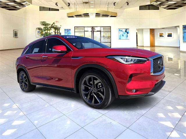 used 2022 INFINITI QX50 car, priced at $35,000
