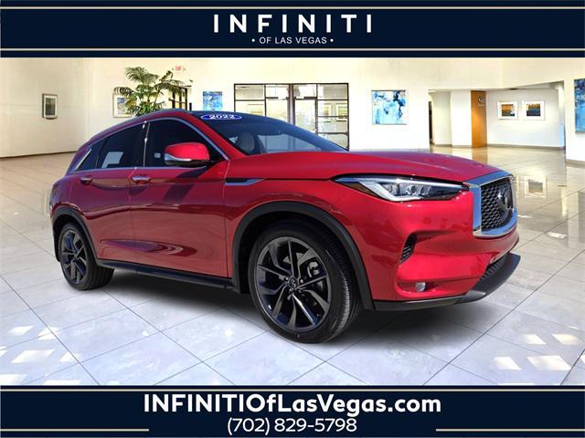 used 2022 INFINITI QX50 car, priced at $35,000