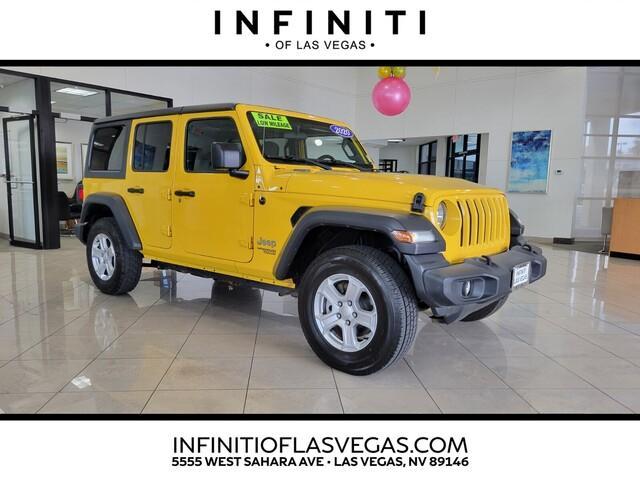 used 2020 Jeep Wrangler Unlimited car, priced at $28,984