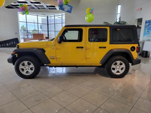 used 2020 Jeep Wrangler Unlimited car, priced at $30,683