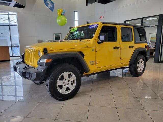 used 2020 Jeep Wrangler Unlimited car, priced at $30,683