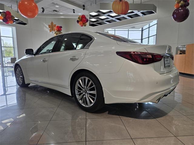 new 2024 INFINITI Q50 car, priced at $46,085