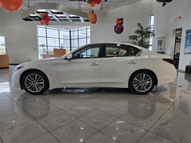 new 2024 INFINITI Q50 car, priced at $46,085