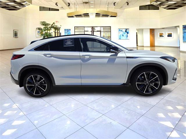 used 2025 INFINITI QX55 car, priced at $39,500