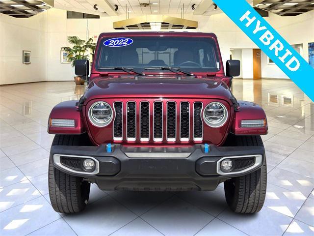 used 2022 Jeep Wrangler Unlimited 4xe car, priced at $33,500