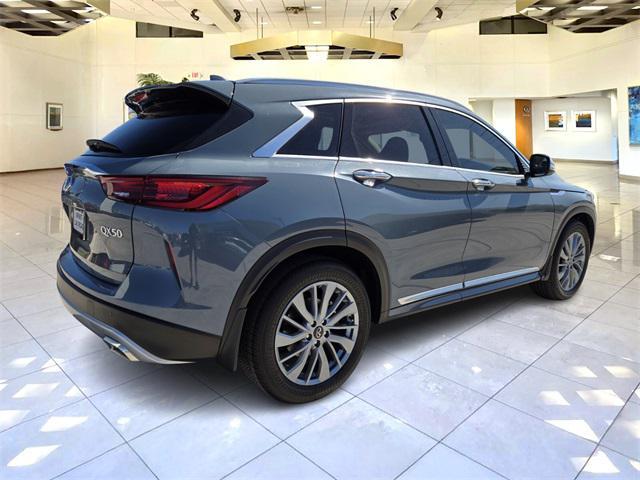 new 2025 INFINITI QX50 car, priced at $50,530