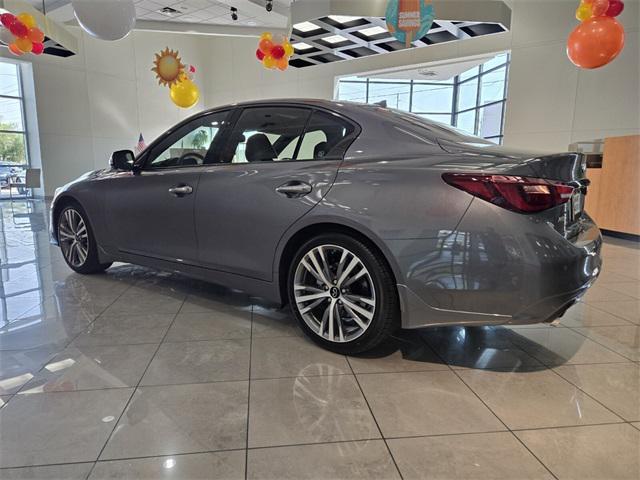 new 2024 INFINITI Q50 car, priced at $53,965