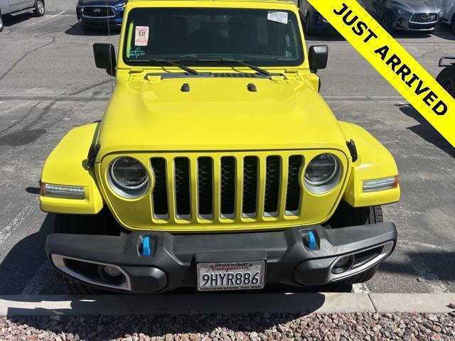 used 2022 Jeep Wrangler Unlimited 4xe car, priced at $35,000