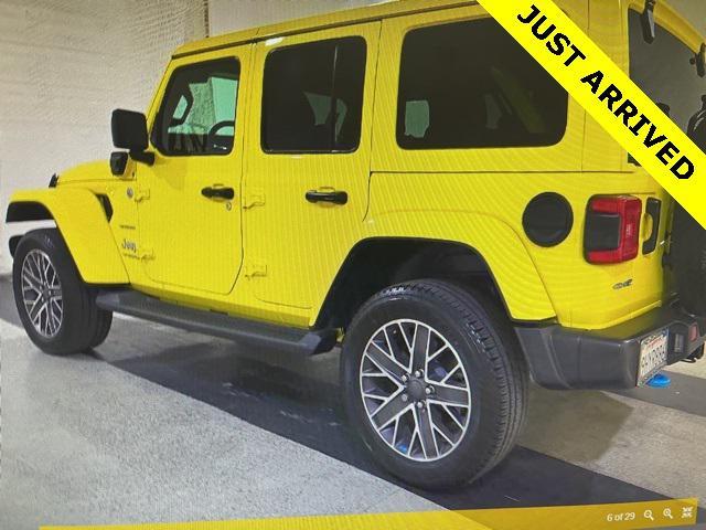 used 2022 Jeep Wrangler Unlimited 4xe car, priced at $35,000