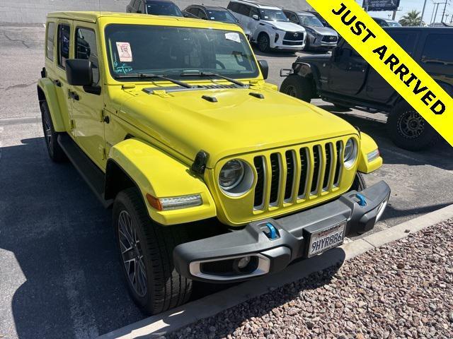 used 2022 Jeep Wrangler Unlimited 4xe car, priced at $35,000