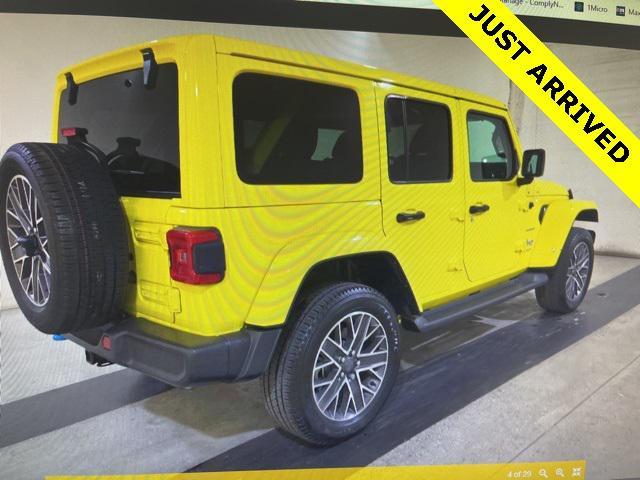 used 2022 Jeep Wrangler Unlimited 4xe car, priced at $35,000