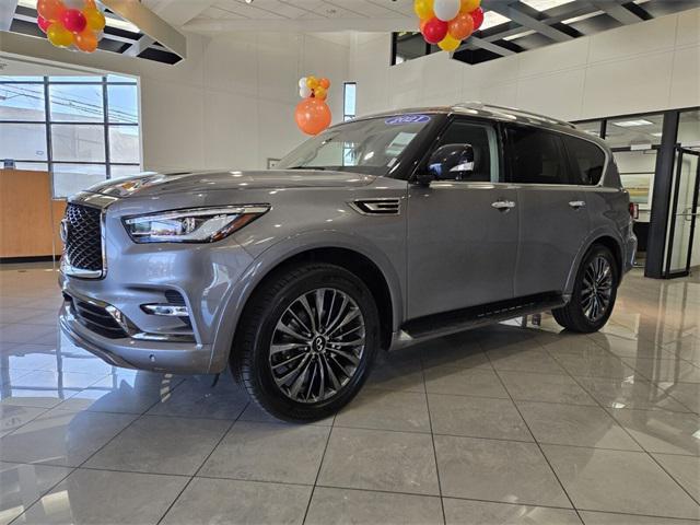 used 2021 INFINITI QX80 car, priced at $37,981