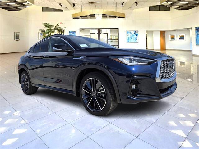 new 2025 INFINITI QX55 car, priced at $45,026