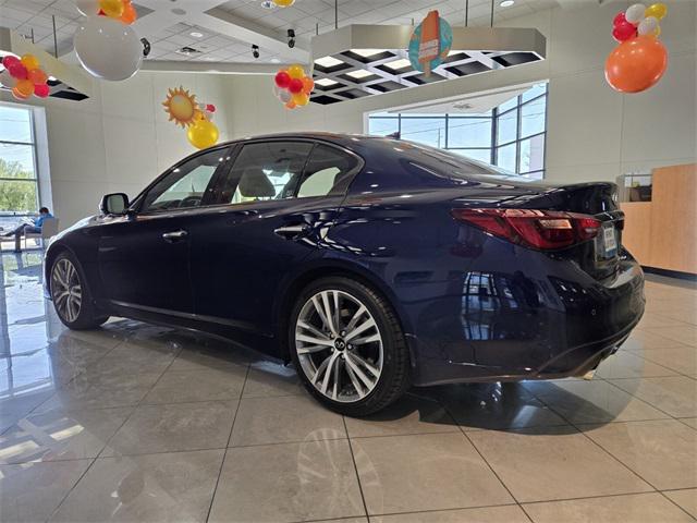 new 2024 INFINITI Q50 car, priced at $52,660