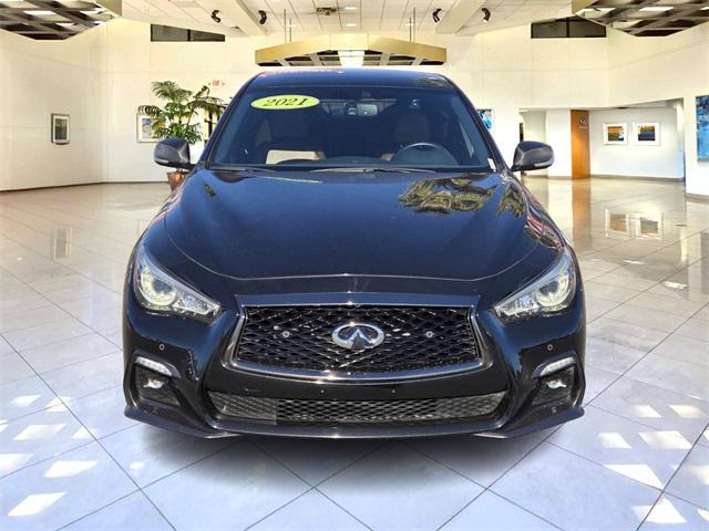 used 2021 INFINITI Q50 car, priced at $33,000