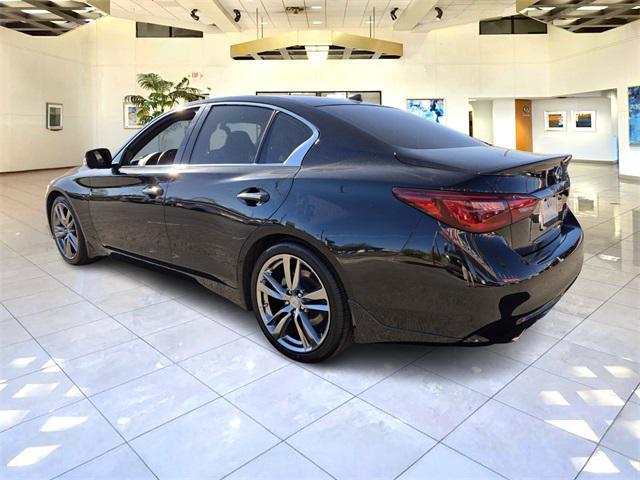 used 2021 INFINITI Q50 car, priced at $33,000