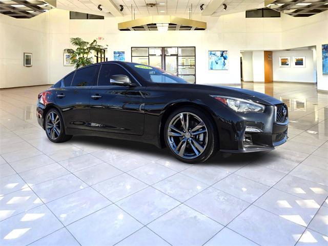 used 2021 INFINITI Q50 car, priced at $33,000