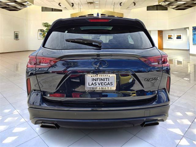 new 2025 INFINITI QX50 car, priced at $51,242