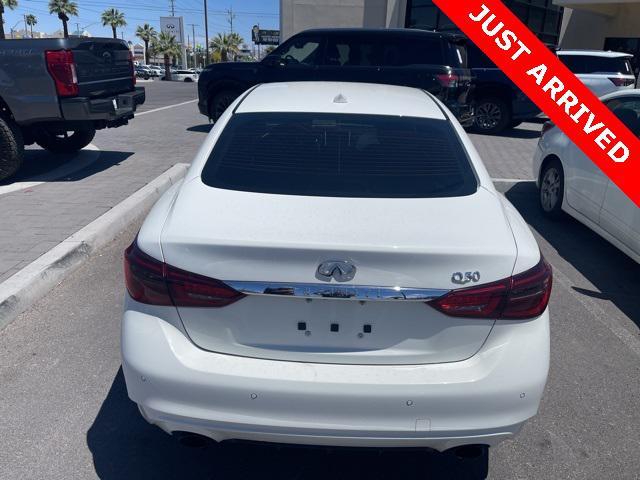 used 2018 INFINITI Q50 car, priced at $21,000