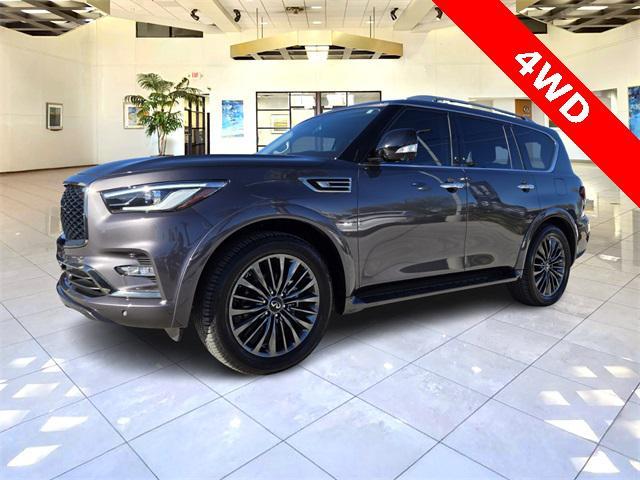 used 2024 INFINITI QX80 car, priced at $55,000