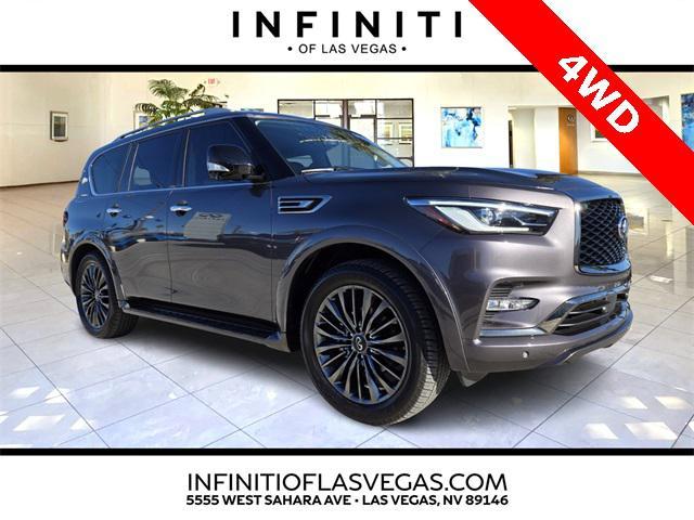 used 2024 INFINITI QX80 car, priced at $55,000