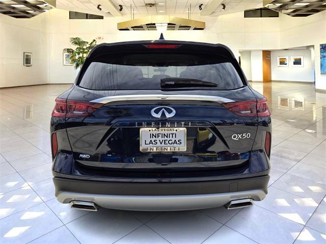 new 2025 INFINITI QX50 car, priced at $42,843