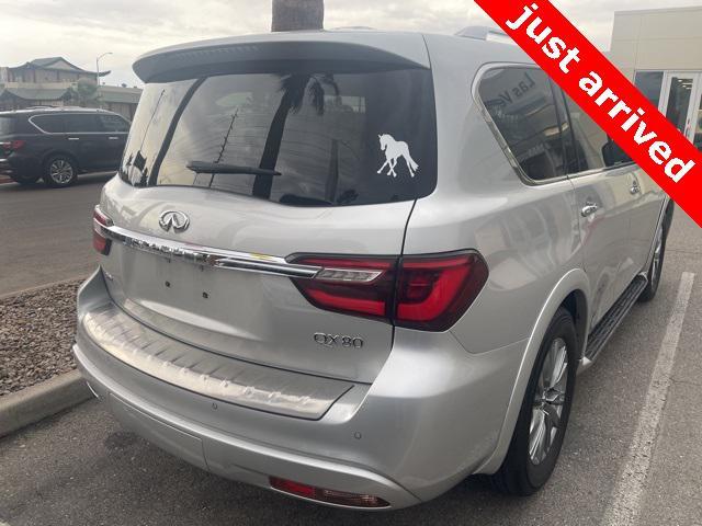 used 2021 INFINITI QX80 car, priced at $27,500