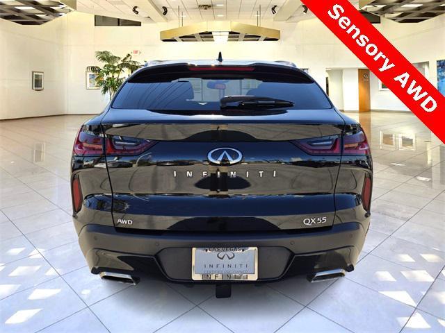 used 2023 INFINITI QX55 car, priced at $38,000