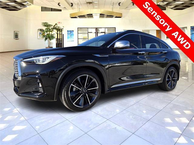 used 2023 INFINITI QX55 car, priced at $38,000