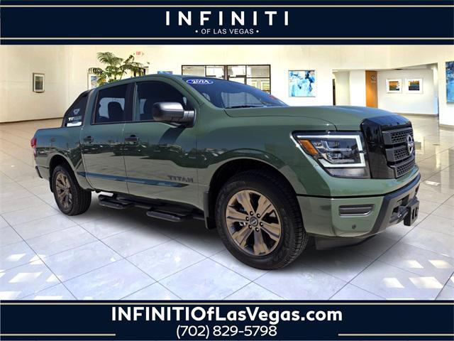 used 2024 Nissan Titan car, priced at $41,000