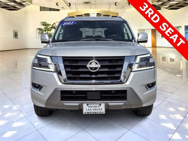 used 2021 Nissan Armada car, priced at $30,000