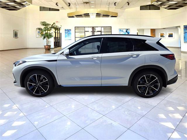 new 2025 INFINITI QX50 car, priced at $52,022