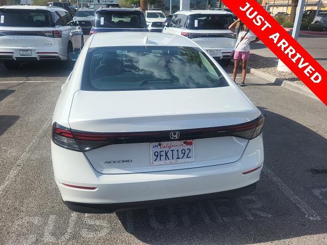 used 2023 Honda Accord car, priced at $24,500
