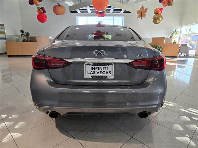 used 2021 INFINITI Q50 car, priced at $26,997