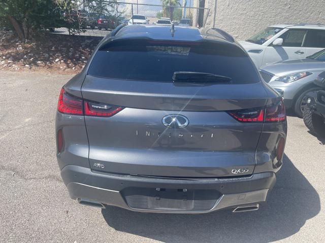 used 2022 INFINITI QX55 car, priced at $30,000