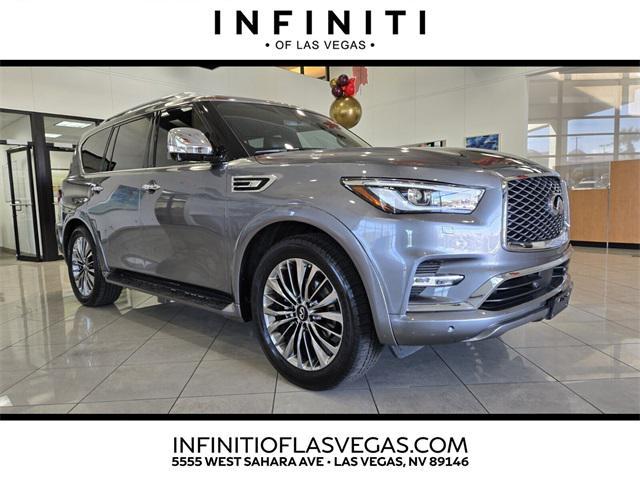 used 2021 INFINITI QX80 car, priced at $43,997