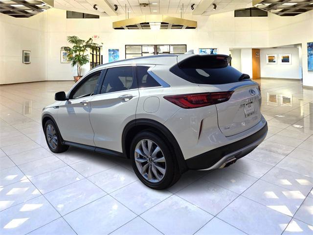 used 2022 INFINITI QX50 car, priced at $27,000