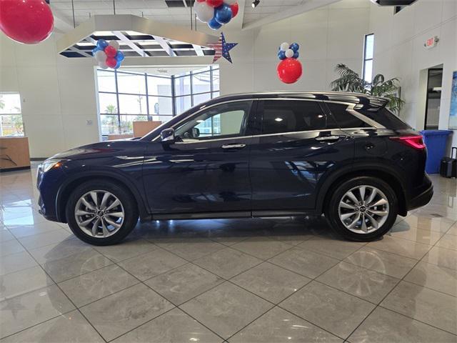 used 2022 INFINITI QX50 car, priced at $28,574