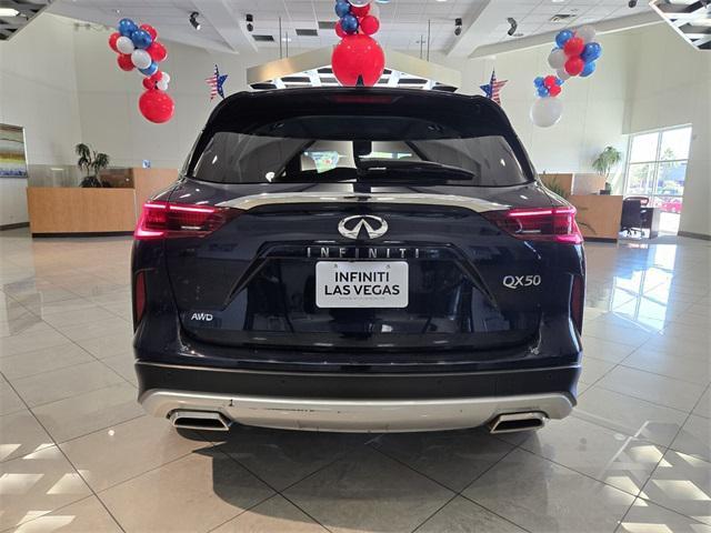 used 2022 INFINITI QX50 car, priced at $28,574